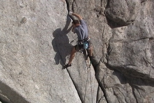 Fallen Arches 3:  ...a rare lieback move.