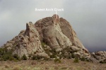 Looking East towards the West face of Castle Rock, aka Lone rock.  