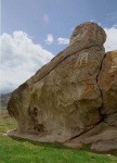 Left side of the "Backyard Boulders"...nice looking crack problem. 