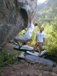 Ping - Snowbird boulders