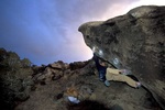 Sam on Tongue Wash arete