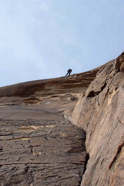 Rapping, you can almost see the crux of pitch 2